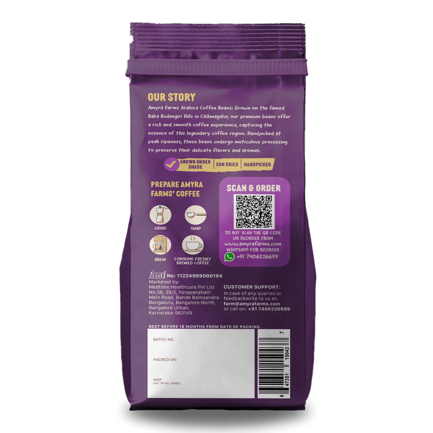 Specialty 100% Arabica Coffee Beans | Medium Roast — view 2